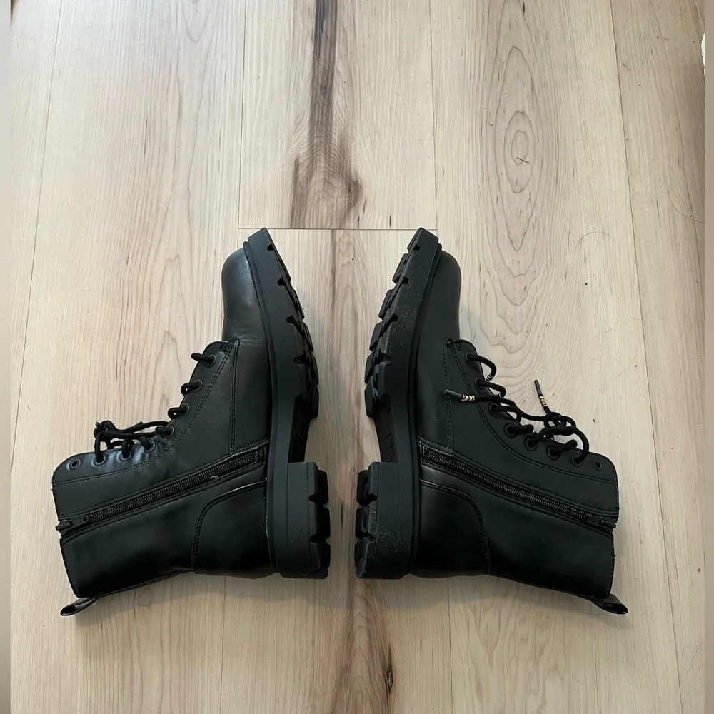 No Boundaries Gold Charm Lace Boots - Picture 5 of 9
